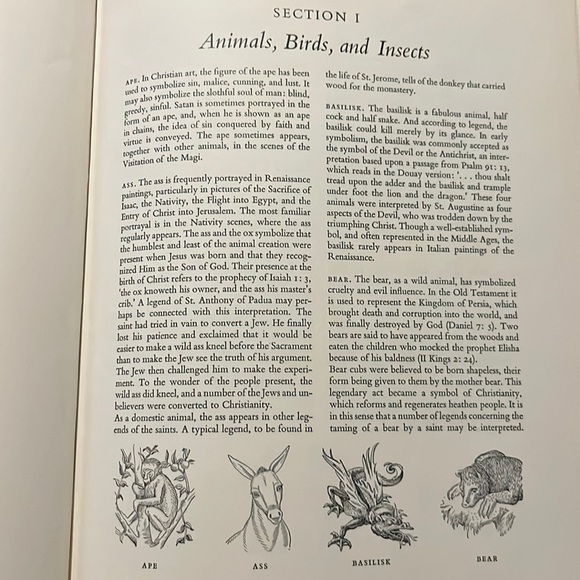 Signs And Symbols In Christian Art 1958 HC/DJ by George Ferguson First Edition - Picture 6 of 16